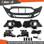 Labwork Front Bumper Cover & Fog Lights Ford Fusion 2013-2016 W/ Sensor Hole. Fixed Price $143.77.