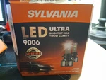 Sylvania Ultra Brightest Most Clarity Headlight Bulbs 9006LEDHP.BX2. Fixed Price $39.98.