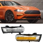 Pair Led Fog Lights 2018-2019 Ford Mustang Turn Signal Lamp Bars Left Right. Fixed Price $142.99.