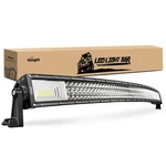 Nilight - 52INCH Triple Row Lights, Curved Black Shell. Fixed Price $189.77.