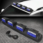 Universal 4X4 Off-road Black Frame Blue Lens Roof Mounted Fog Light W/ 24PCS Led. Fixed Price $63.79.