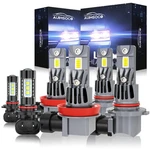 Led Headlight Fog Kit For Dodge Ram 1500 2500 3500 4500 5500 2009-2018 6X. Fixed Price $65.99.