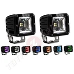 Rigid 3-INCH Radiance+ Scene Rgbw 8-COLOR Backlight Led Pod Lights Pair. Fixed Price $319.99.
