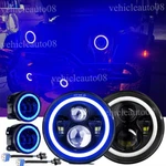 Fit Jk 08-18 Blue Drl 7" Halo Sealed Round Headlights +fog Combo Kit. Fixed Price $67.50.