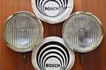 Vintage Bosch Fog Lights W/ Covers Mercedes W108 W110 W111 W113 Pagoda Vw Bmw. Fixed Price $575.00.