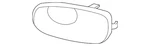 Genuine Bmw Lamp Cover 51-11-7-129-300. Fixed Price $71.97.