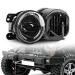 Pair 4" Inch 30W Round Led Fog Lights Driving Lamps For Jeep Wrangler Jk Tj Cj. Fixed Price $50.00.