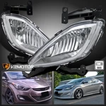Fits 2011-2013 Hyundai Elantra Clear Bumper Driving Fog Lights Lamps+switch Kit. Fixed Price $43.11.