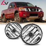 For Nissan Titan 2004-2015 Clear Lens Pair Bumper Fog Lights Replacement Lamps. Fixed Price $29.99.