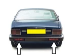 Jaguar XJ40 XJ6 Rear Bumper Fog Lamp Lens Guard Fits Left Or Right JLM1059. Fixed Price $36.54.
