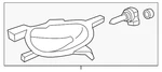 Genuine Kia Fog Lamp Assembly 92201-3R510. Fixed Price $103.75.