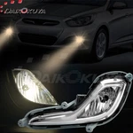 For 12-17 Hyundai Accent Sedan/hatchback Fog Lights Clear Lens Front Bumper Lamp. Fixed Price $44.89.