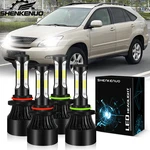 4X Shenkenuo 9005 9006 Led Combo Headlight Bulbs High Low Beam Kit Cold White. Fixed Price $32.33.