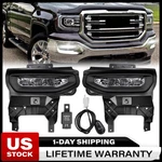 For 2016 2017 2018 Gmc Sierra 1500 Led Bumper Fog Lights Lamp W/switch & Bracket. Fixed Price $85.99.
