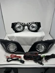 2014 2015 2016 Mazda 3 Clear Lens Fog Driving Light Kit + Bezels/ Harness. Fixed Price $53.95.