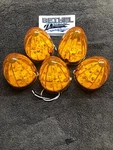 (5) 19 Led Watermelon Grakon 1000 Cab Amber Lights United Pacific 38313. Fixed Price $60.04.