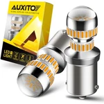 Auxito 1156 Led Turn Signal Light Bulbs Amber Yellow Anti Hyper Flash Canbus X2. Fixed Price $15.19.