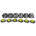 Kc Hilites 91307 39" PRO6 Gravity Led Lights Black Bar System 120W Combo Beam. Fixed Price $1614.99.