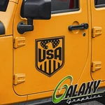 Door Decals For Jeep Wrangler Usa American Flag Tj Lj Jku - 2. Fixed Price $27.95.