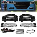 Pair Factory Style Led Fog Lights Bumper Lamps W/switch For Dodge Charger 15-22. Fixed Price $62.50.