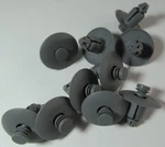 10 Gray Door Trim Panel 22MM Push Clips Oem Chrysler/ DODGE/CHARGER/300/MAGNUM. Fixed Price $11.00.