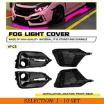 4-40X For 2016-2021 Honda Civic Type-r Fog Lamp Cover Trim Front Rear Abs Grille. Fixed Price $92.14.