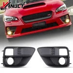 Front Bumper Fog Light Bezel Cover Set Lh+rh For 2015 2016 2017 Subaru Wrx Sti. Fixed Price $25.00.