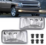 Nilight Fog Lights Assembly Compatible With 2007-2015 Chevrolet Silverado 1500. Fixed Price $37.99.