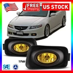 For 2004-2005 Acura Tsx Fog Lights Yellow Lens Assembly Lamp Wiring Switch Set. Fixed Price $44.99.