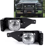 Fog Light Cover Ford F250 F350 F450 F550 2005-2007 Stealth Pair Bumper Lamps. Fixed Price $71.37.