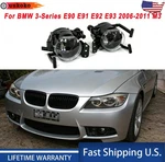 Pair Bumper Fog Light With Bulb For Bmw 3-SERIES E90 E91 E92 E93 2006-2011 M3. Fixed Price $37.90.