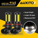 Auxito 9145 9140 H10 Led Fog Driving Light Bulbs Super White 2000LM 6000K Drl. Fixed Price $8.49.