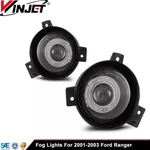 2001-2003 Ford Ranger Clear Lens Pair Bumper Fog Light Halo Lamp L&r. Fixed Price $51.99.