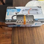 Traveller 12 Inch Magnetic Amber Light New 36 Watt 24 Led S. Fixed Price $25.00.