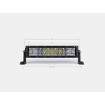 Cali Raised CR2301 14" Dual Row 5D Optic Osram Combo Led Bar. Fixed Price $210.00.