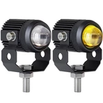 Zmoon Motorcycle Led Driving Fog Lights 60W White And Amber Pods Projecto.... Fixed Price $34.23.