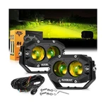 Auxbeam 4IN 60W Amber Fog Lights, Led Pods Super Bright Spot Offro.... Fixed Price $107.64.