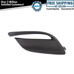 Front Left Fog Light Hole Cover Black Driver Side Fits 2017-2018 Mazda 3. Fixed Price $24.85.
