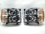 For 2007-2014 Silverado 1500 2500 3500 Headlights Lamp GMT900 Chrome Amber. Fixed Price $65.89.