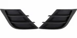New For 2010 Fog Light Cover Mazda 3 Front Left & Right Black Plastic 2PC. Fixed Price $40.90.