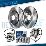 Front Disc Rotors Wheel Hubs W/20PC Lug Nuts For S10 Hombre Bravada Blazer. Fixed Price $168.64.