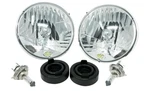Kc Hilites H4 Halogen 7" Round Headlight Upgrade For 1997-2006 Jeep Wrangler Tj. Fixed Price $189.95.