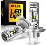 Oxilam 9003 H4 HB2 Led Headlight Bulbs Q36 Series 6500K IP68 50000HR Pair. Fixed Price $17.95.