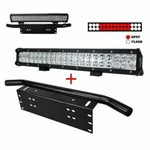 Liteway 20" 126W Cree Led Light Bar + 23INCH License Plate Holder Univer.... Fixed Price $153.29.