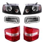 Brock Headlights-fog Lights-flareside Tail 6 Pc Set Fits F-150. Fixed Price $278.20.