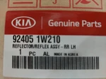 92405 1W210 Oem Brand New Kia Rio Fog Lamp Rr Lh. Fixed Price $50.00.