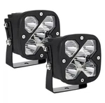 Xprite WL-25CS-2PC X-beam Series 3" 2X25W Square Spot Led Lights. Fixed Price $60.00.