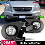 2003-2005 Fog Lights For Honda Pilot Ex Lx Clear Bumper Lamps Replacement Pair. Fixed Price $44.19.