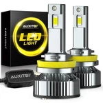 Auxito H11 H9 Led Headlight Canbus Bulbs Kit 30000LM 200W High/low Beam 6500K. Fixed Price $43.69.