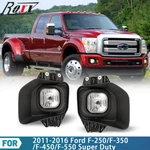2011-2016 Pair Fog Lights Ford F250/F350/F450 Super Duty W/ Bracket Clear. Fixed Price $61.99.